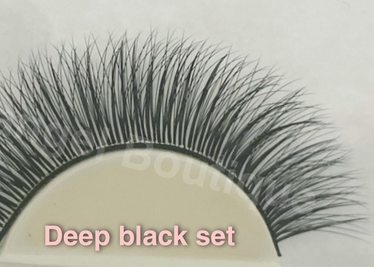 Deep Black set Langel Boutique